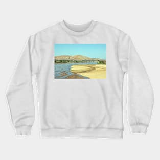 River scene in Madagascar Crewneck Sweatshirt